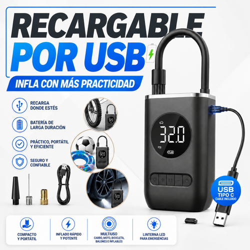 Compresor de aire portátil